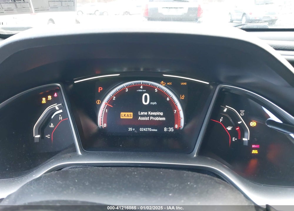 2021 HONDA CIVIC SPORT VIN: 19XFC2F89ME201273
