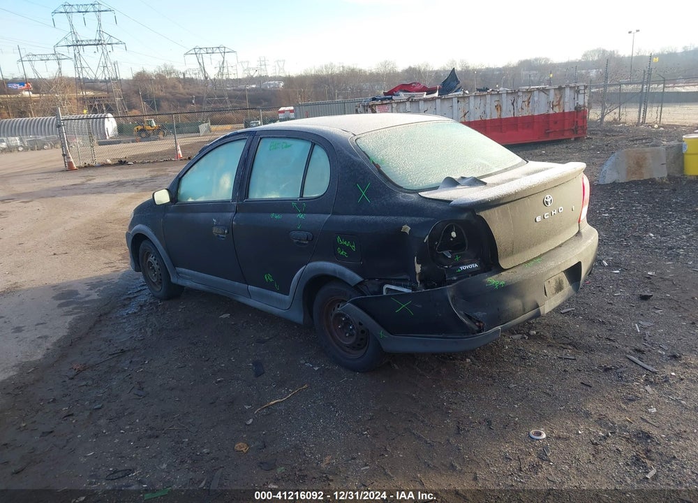 2001 TOYOTA ECHO VIN: JTDBT123010129046