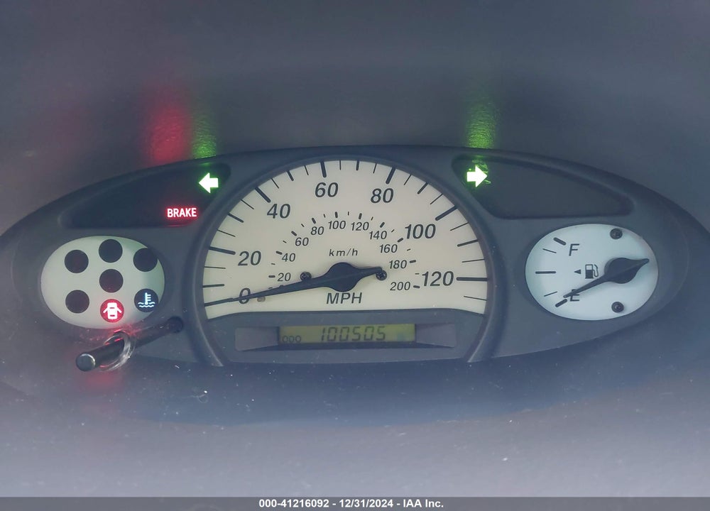 2001 TOYOTA ECHO VIN: JTDBT123010129046