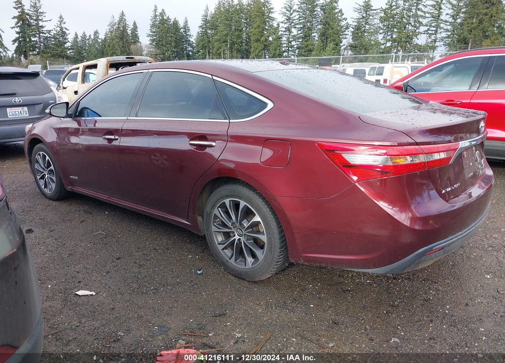 2018 TOYOTA AVALON HYBRID XLE PREMIUM VIN: 4T1BD1EB2JU060459