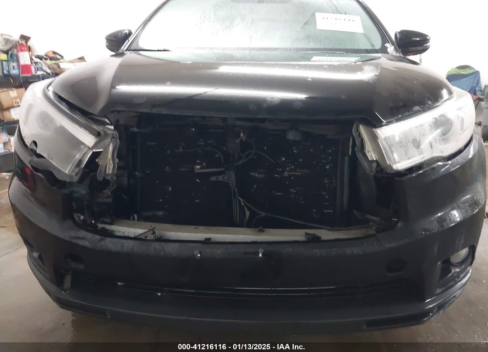 2014 TOYOTA HIGHLANDER XLE V6 VIN: 5TDJKRFH2ES041444