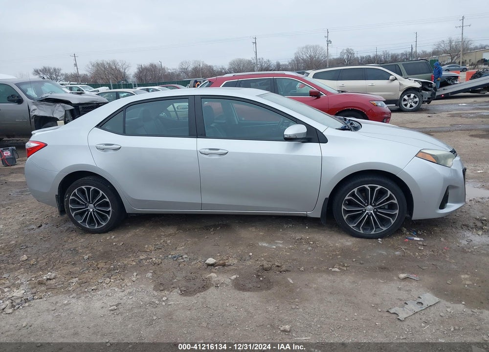 2014 TOYOTA COROLLA S PLUS VIN: 5YFBURHE4EP022193