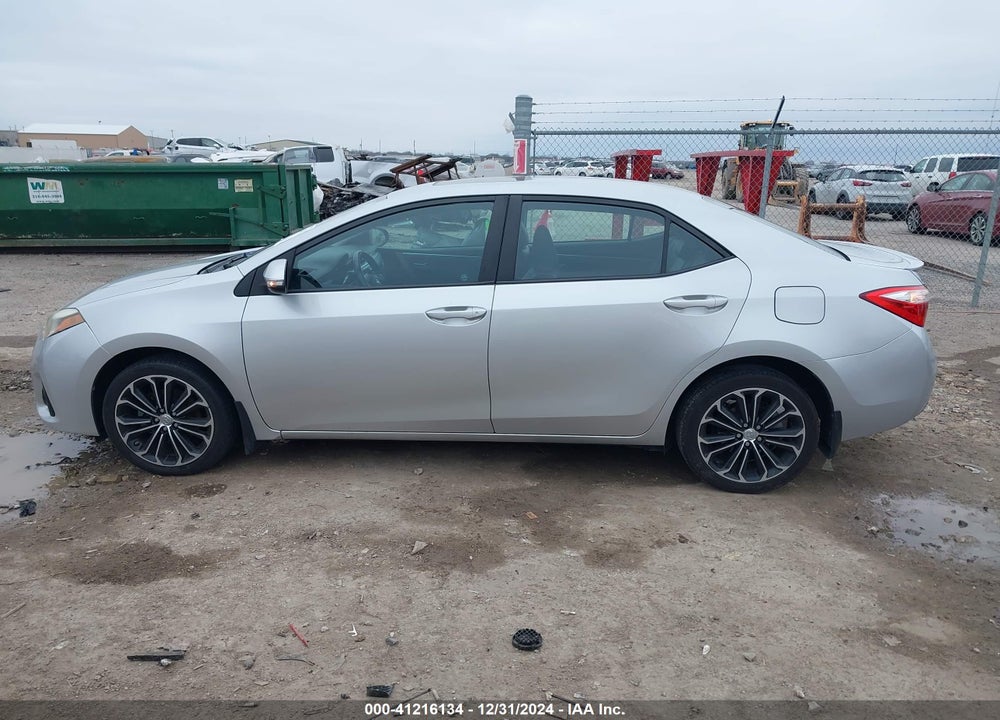 2014 TOYOTA COROLLA S PLUS VIN: 5YFBURHE4EP022193