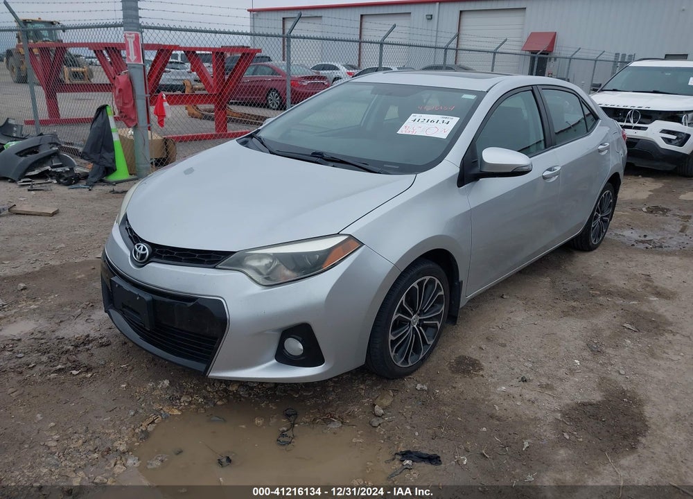 2014 TOYOTA COROLLA S PLUS VIN: 5YFBURHE4EP022193