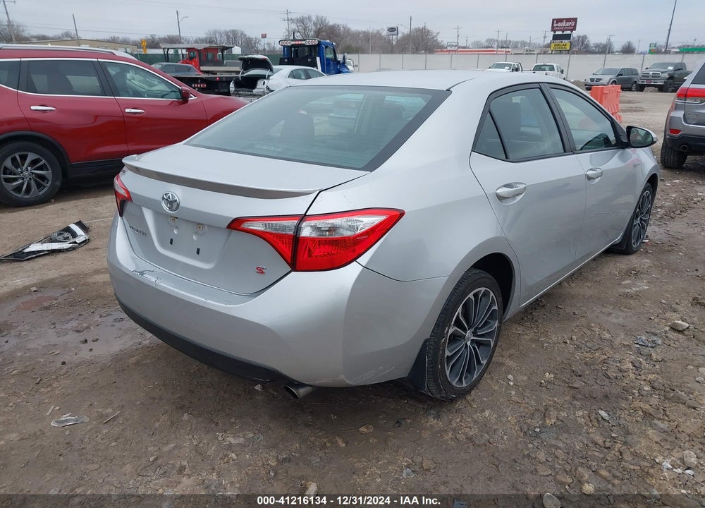 2014 TOYOTA COROLLA S PLUS VIN: 5YFBURHE4EP022193