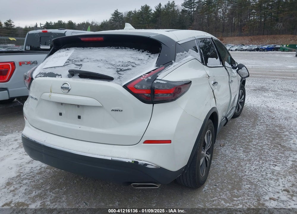 2019 NISSAN MURANO VIN: 5N1AZ2MS6KN148849