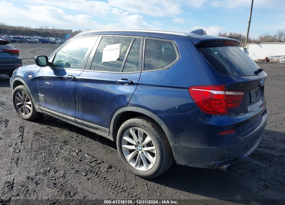 2013 BMW X3 XDRIVE28I VIN: 5UXWX9C51D0A17253