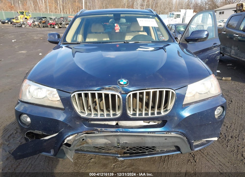 2013 BMW X3 XDRIVE28I VIN: 5UXWX9C51D0A17253