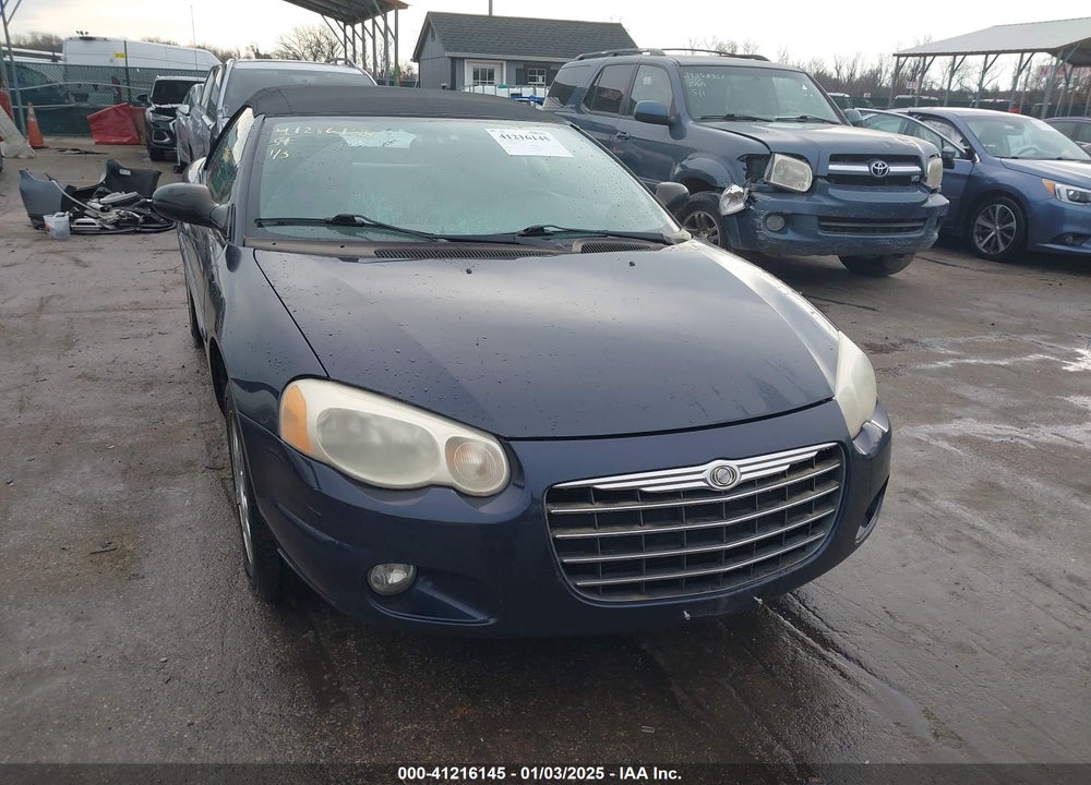2004 CHRYSLER SEBRING LIMITED VIN: 1C3EL65R54N124818