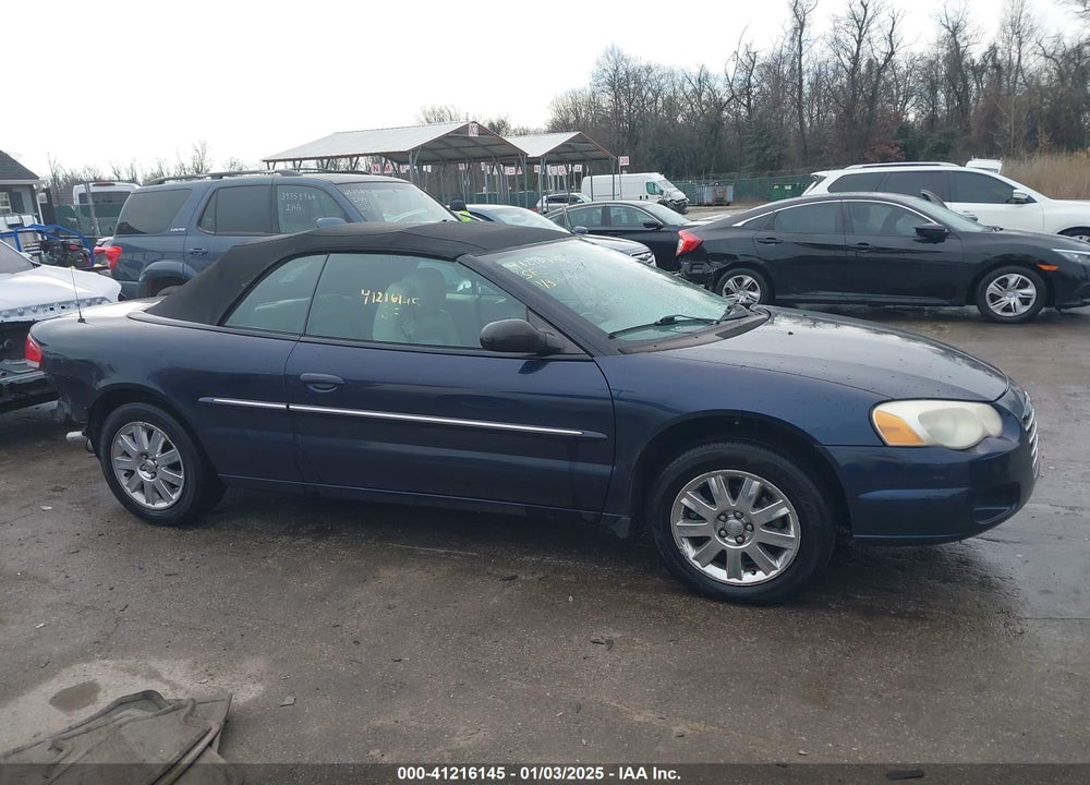 2004 CHRYSLER SEBRING LIMITED VIN: 1C3EL65R54N124818