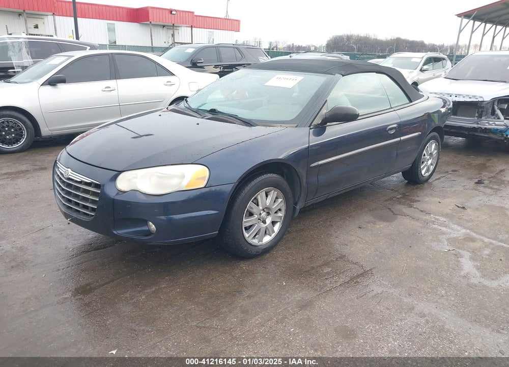 2004 CHRYSLER SEBRING LIMITED VIN: 1C3EL65R54N124818