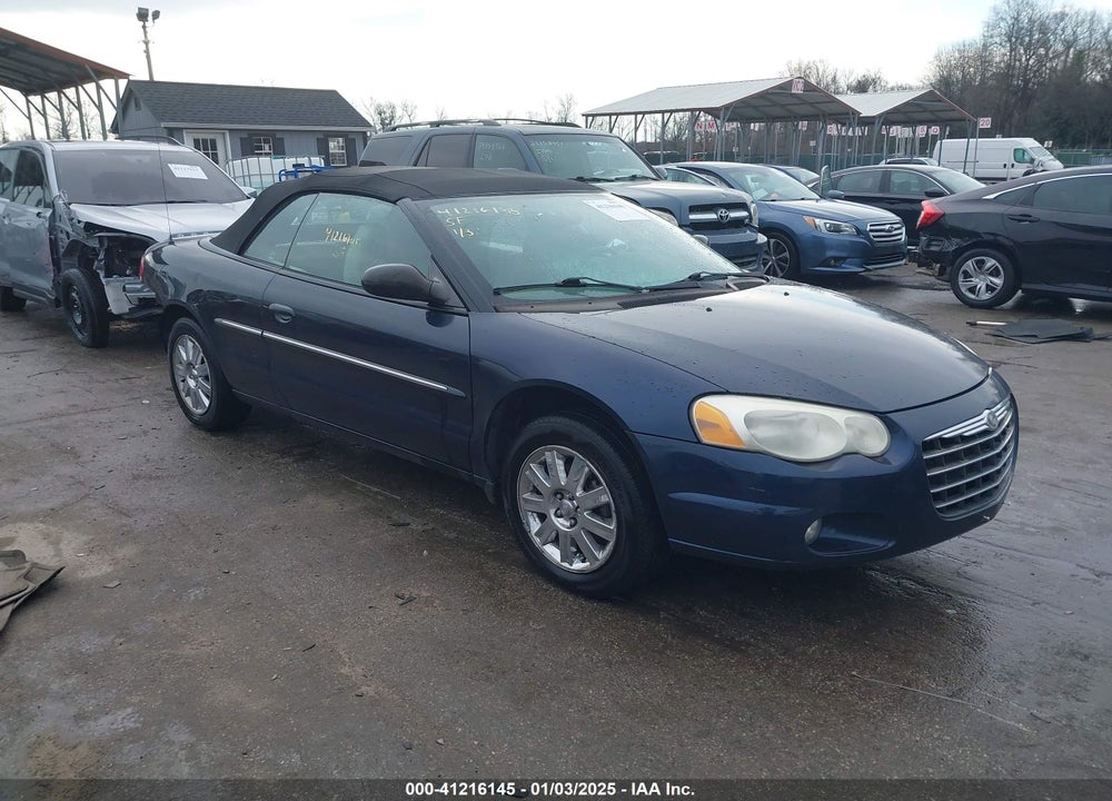 2004 CHRYSLER SEBRING LIMITED VIN: 1C3EL65R54N124818