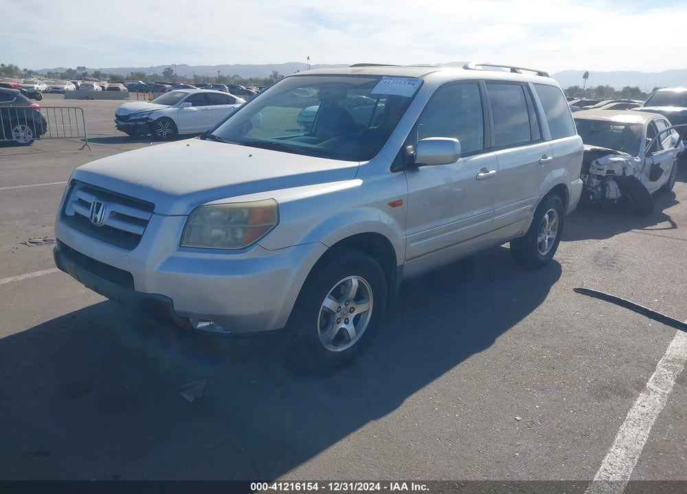 2006 HONDA PILOT EX-L VIN: 5FNYF28546B022493