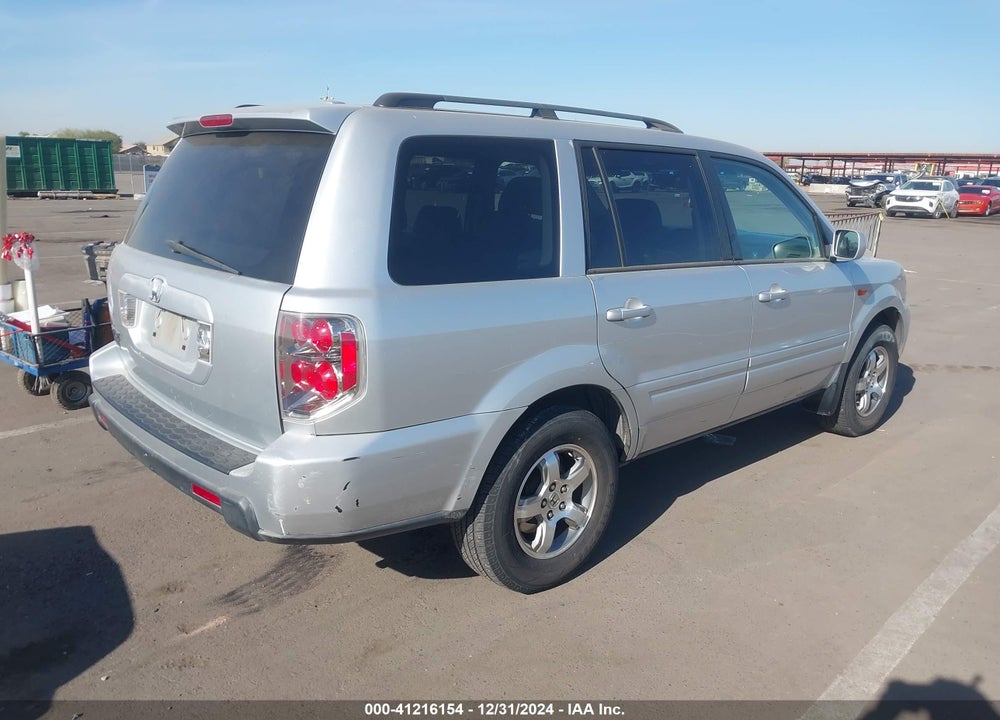 2006 HONDA PILOT EX-L VIN: 5FNYF28546B022493