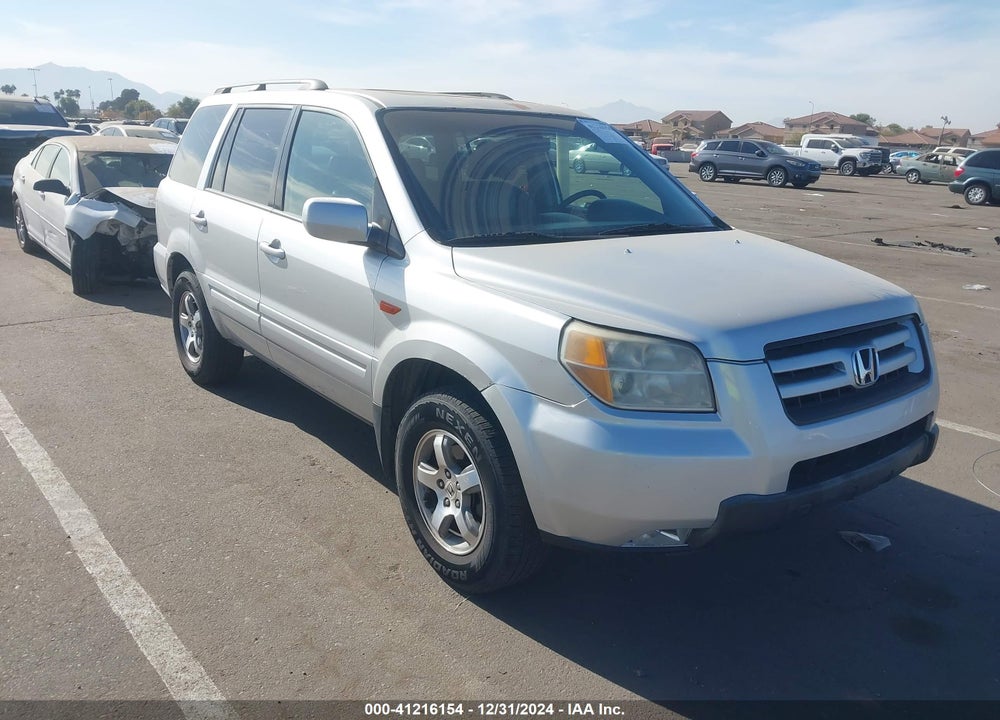 2006 HONDA PILOT EX-L VIN: 5FNYF28546B022493
