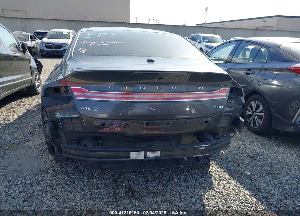 2017 LINCOLN MKZ HYBRID VIN: 3LN6L5MU7HR610836