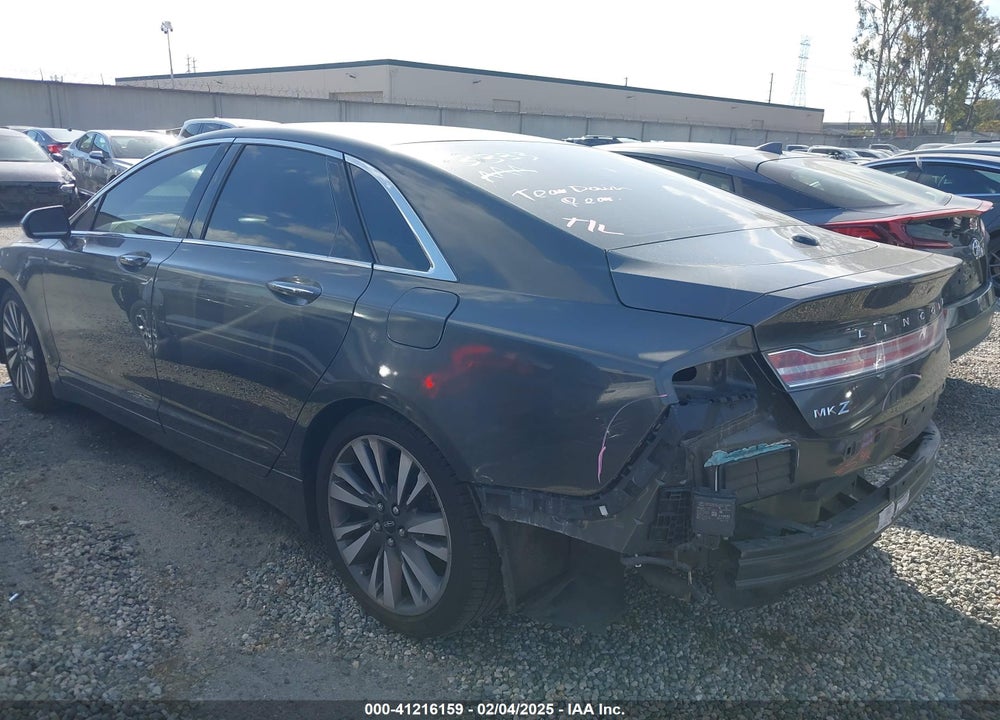 2017 LINCOLN MKZ HYBRID VIN: 3LN6L5MU7HR610836