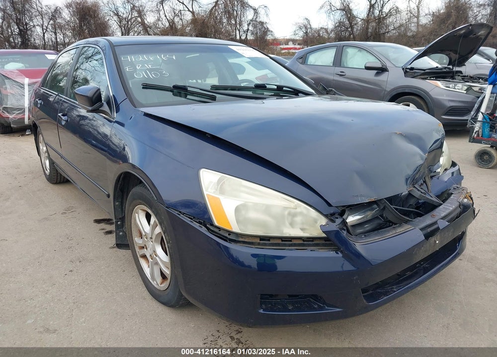 2007 HONDA ACCORD 2.4 EX VIN: 1HGCM56847A095678
