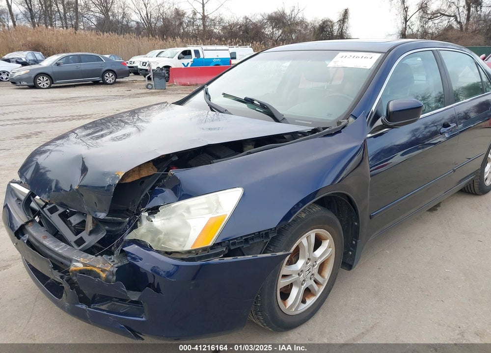 2007 HONDA ACCORD 2.4 EX VIN: 1HGCM56847A095678