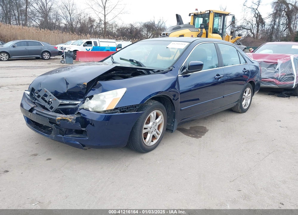 2007 HONDA ACCORD 2.4 EX VIN: 1HGCM56847A095678