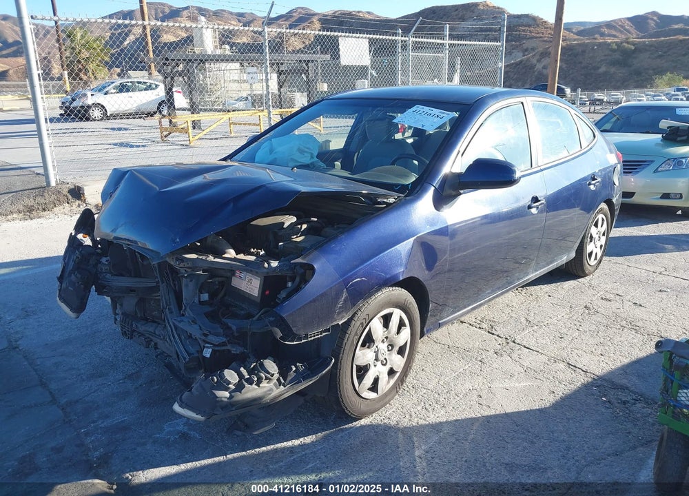 2008 HYUNDAI ELANTRA GLS/SE VIN: KMHDU46D68U572844