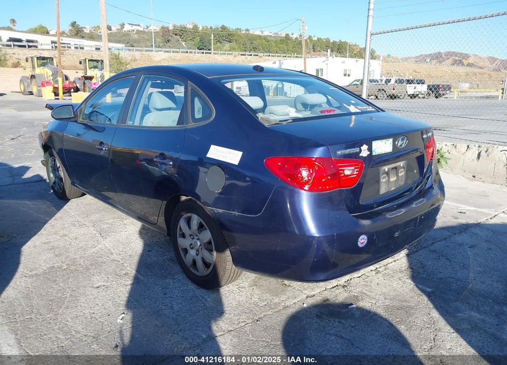 2008 HYUNDAI ELANTRA GLS/SE VIN: KMHDU46D68U572844