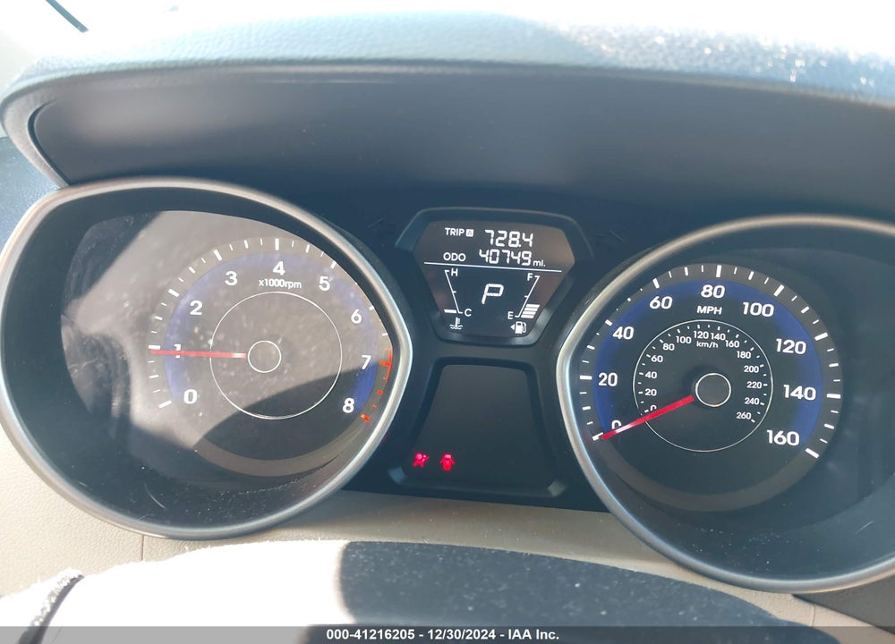 2013 HYUNDAI ELANTRA VIN: 5NPDH4AE0DH396788