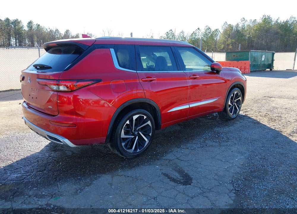 2023 MITSUBISHI OUTLANDER SEL 2.5 2WD/SEL BLACK EDITION 2WD VIN: JA4J3VA82PZ012003