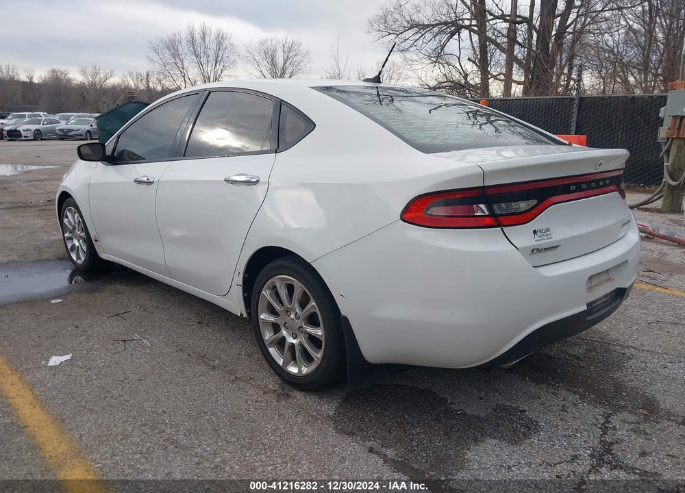 2013 DODGE DART LIMITED VIN: 1C3CDFCA5DD206006
