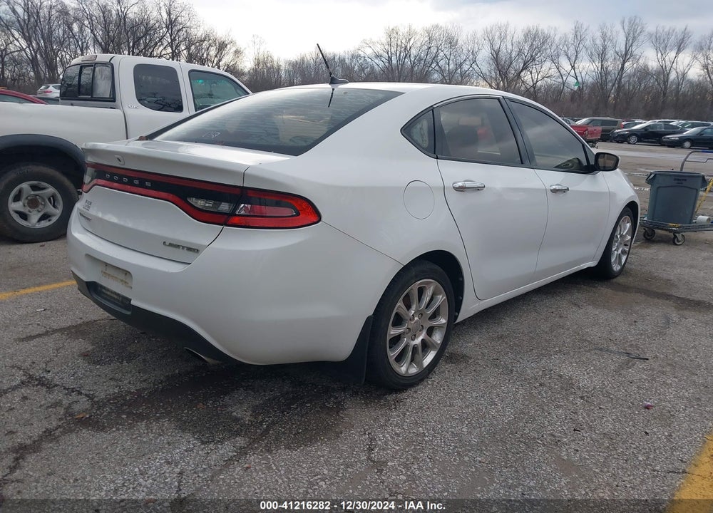 2013 DODGE DART LIMITED VIN: 1C3CDFCA5DD206006