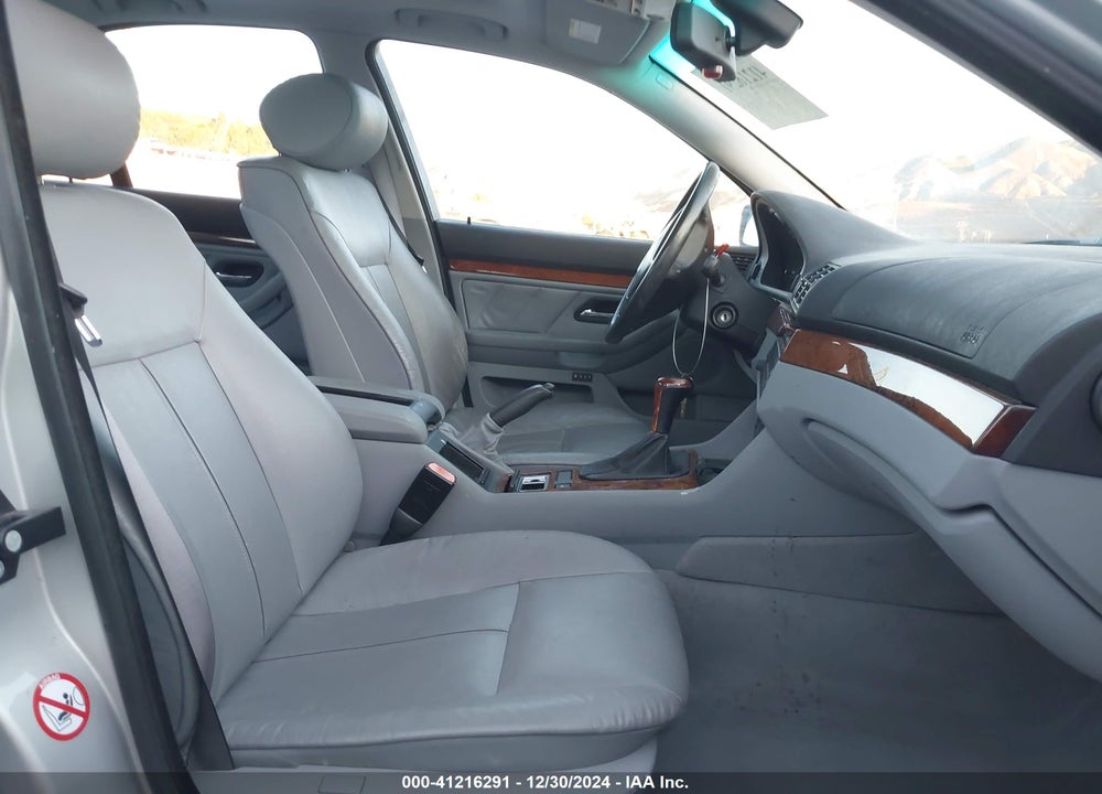 2001 BMW 530I VIN: WBADT53481CE90806