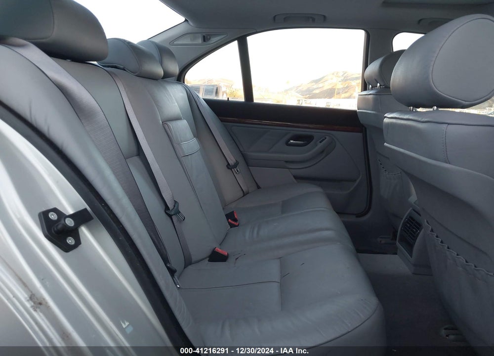 2001 BMW 530I VIN: WBADT53481CE90806