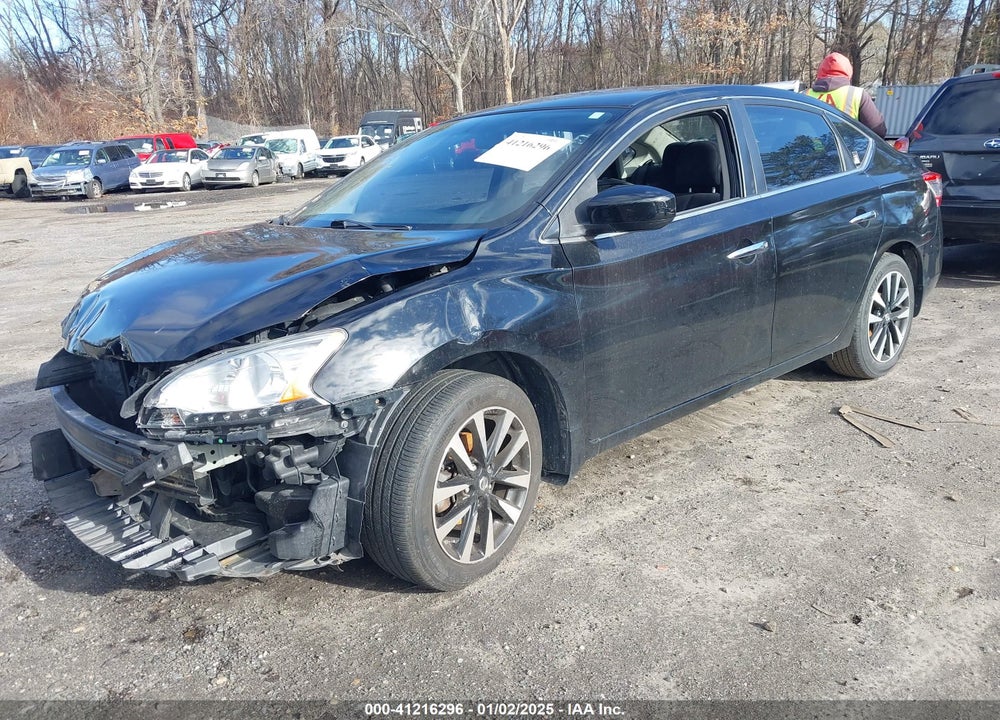 2013 NISSAN SENTRA SV VIN: 3N1AB7AP9DL620196
