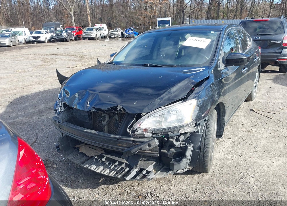 2013 NISSAN SENTRA SV VIN: 3N1AB7AP9DL620196