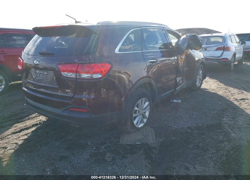 2017 KIA SORENTO 2.4L LX VIN: 5XYPG4A30HG267803