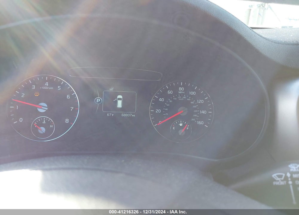 2017 KIA SORENTO 2.4L LX VIN: 5XYPG4A30HG267803