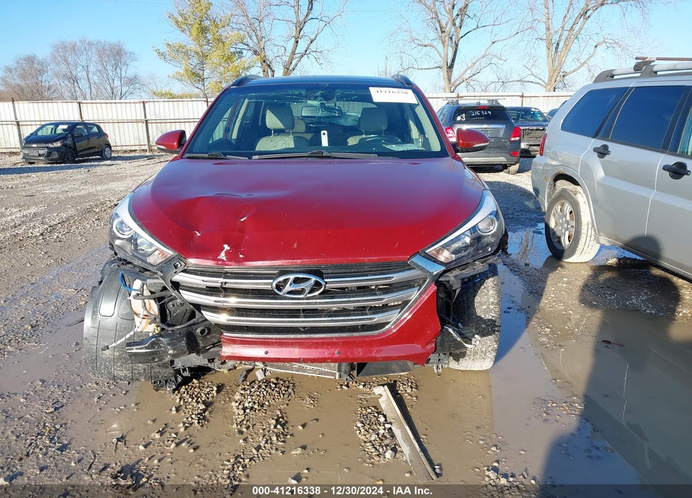 2018 HYUNDAI TUCSON LIMITED VIN: KM8J33A24JU782581