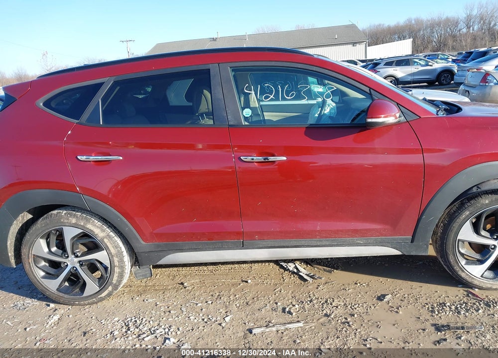 2018 HYUNDAI TUCSON LIMITED VIN: KM8J33A24JU782581