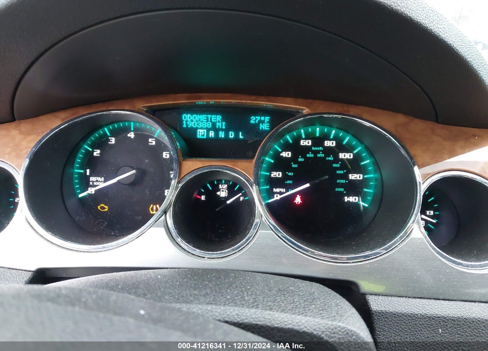 2010 BUICK ENCLAVE VIN: 5GALVBED1AJ172413
