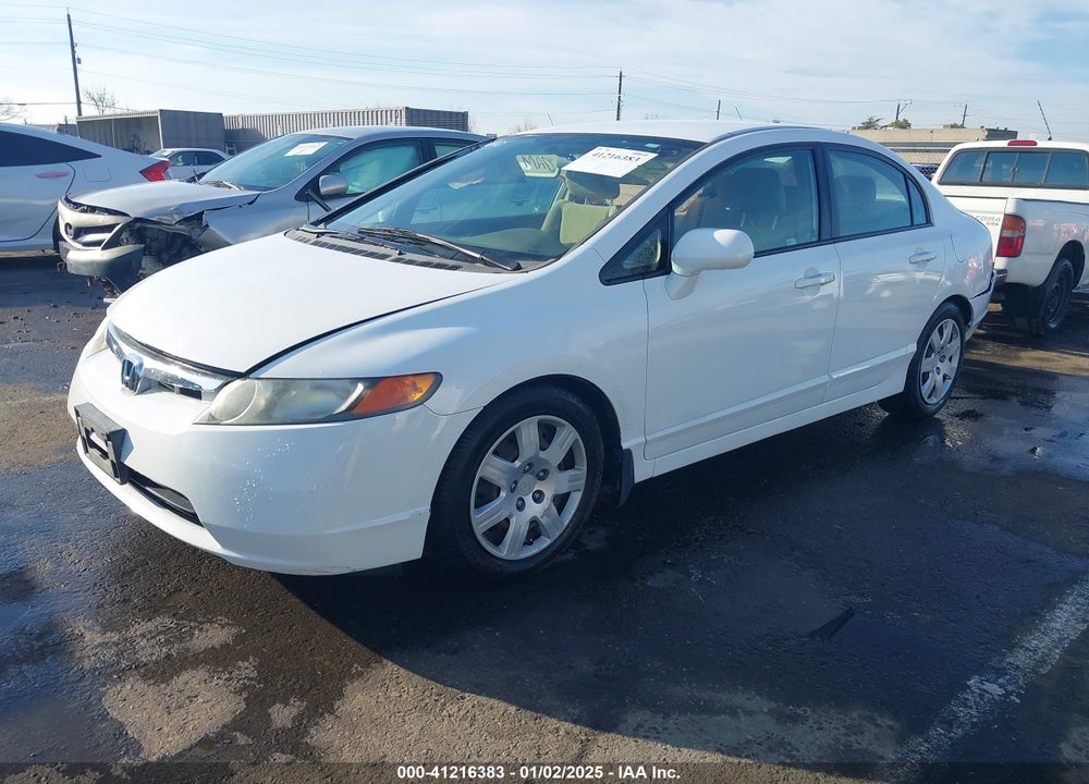 2008 HONDA CIVIC VIN: 2HGFA165X8H347778