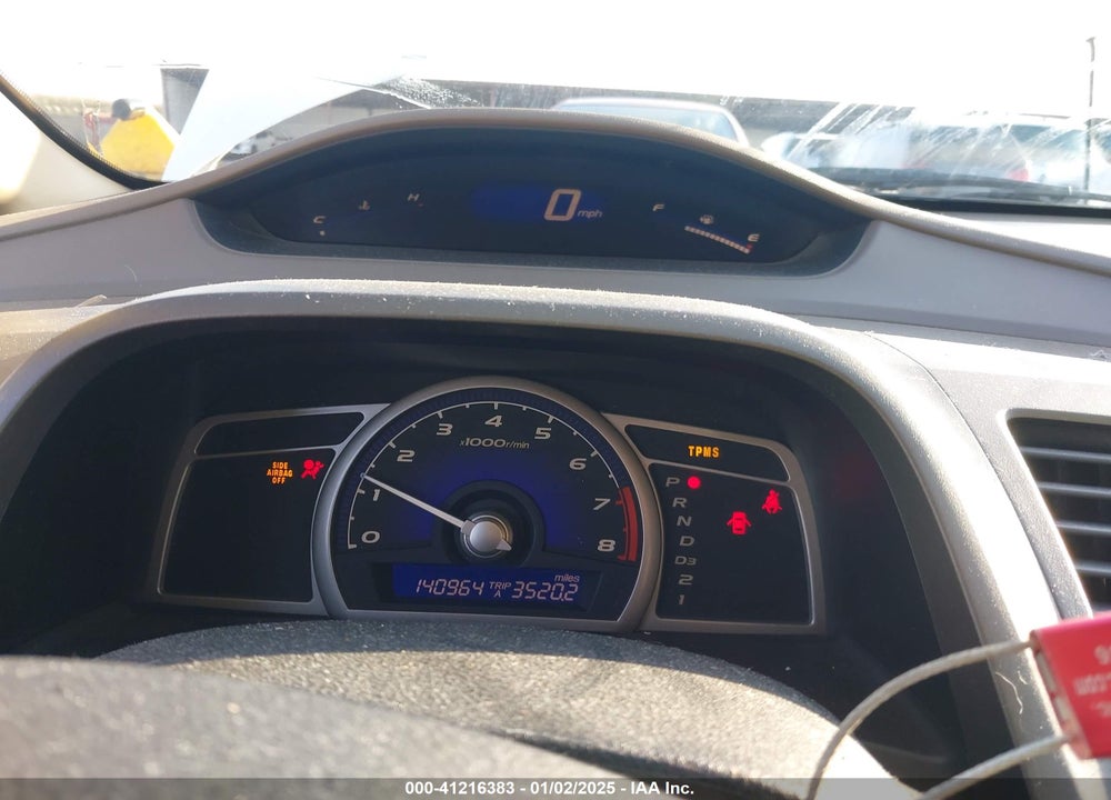 2008 HONDA CIVIC VIN: 2HGFA165X8H347778