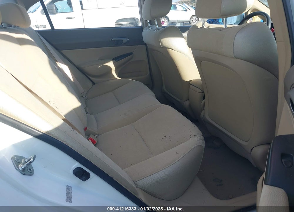 2008 HONDA CIVIC VIN: 2HGFA165X8H347778