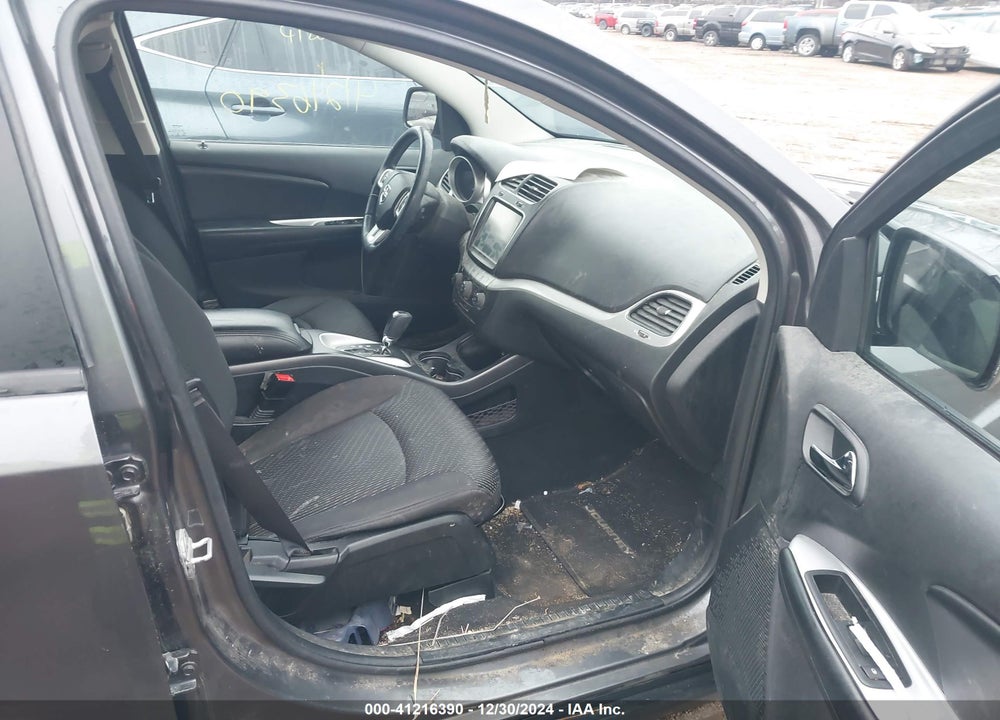 2014 DODGE JOURNEY SXT VIN: 3C4PDDBG9ET135881