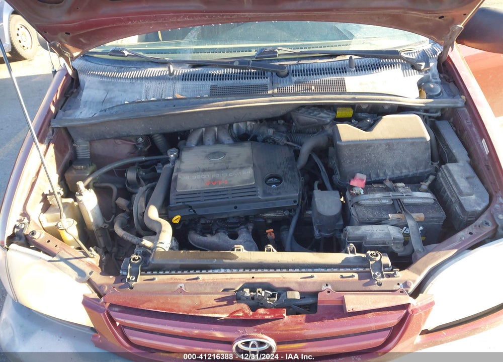 2001 TOYOTA SIENNA LE VIN: 4T3ZF13C91U345574