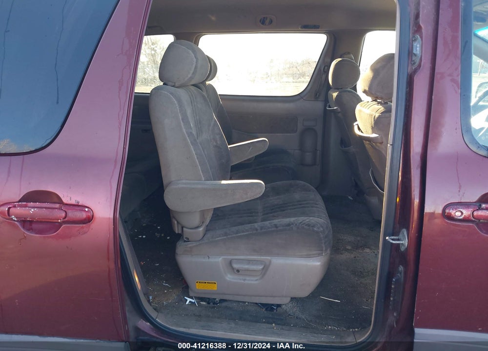 2001 TOYOTA SIENNA LE VIN: 4T3ZF13C91U345574