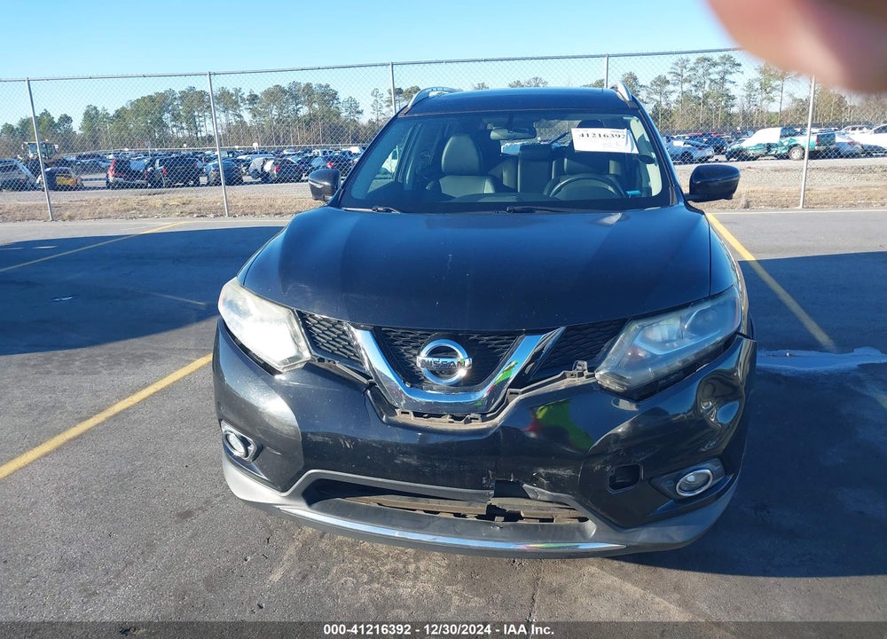 2016 NISSAN ROGUE SL VIN: 5N1AT2MT6GC888480