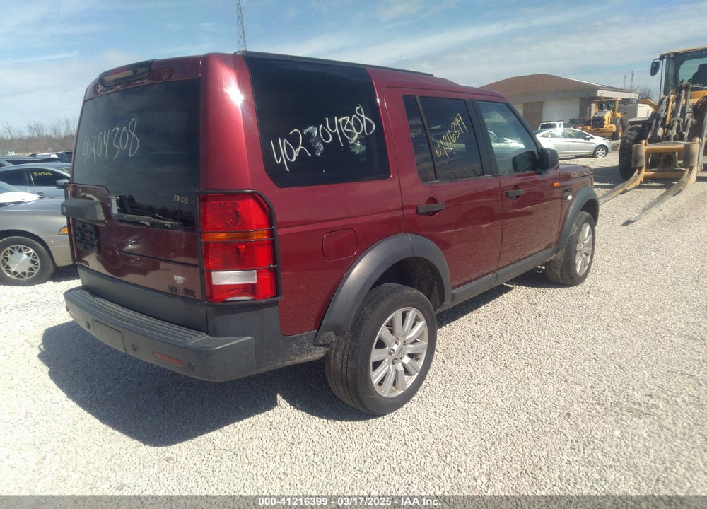 2006 LAND ROVER LR3 V8 SE VIN: SALAD25476A369370
