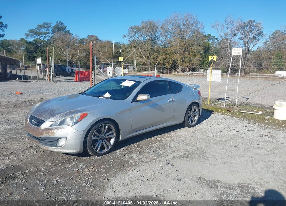 2012 HYUNDAI GENESIS VIN: KMHHU6KHXCU069140