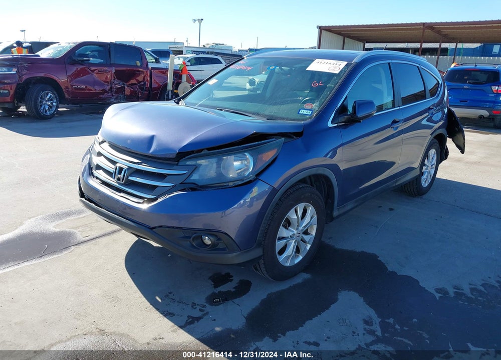 2013 HONDA CR-V EX-L VIN: 2HKRM4H71DH608249