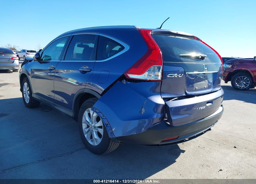 2013 HONDA CR-V EX-L VIN: 2HKRM4H71DH608249
